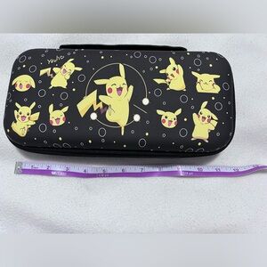 NEW Nintendo Switch 2 Case-Black and Yellow Pikachu Case